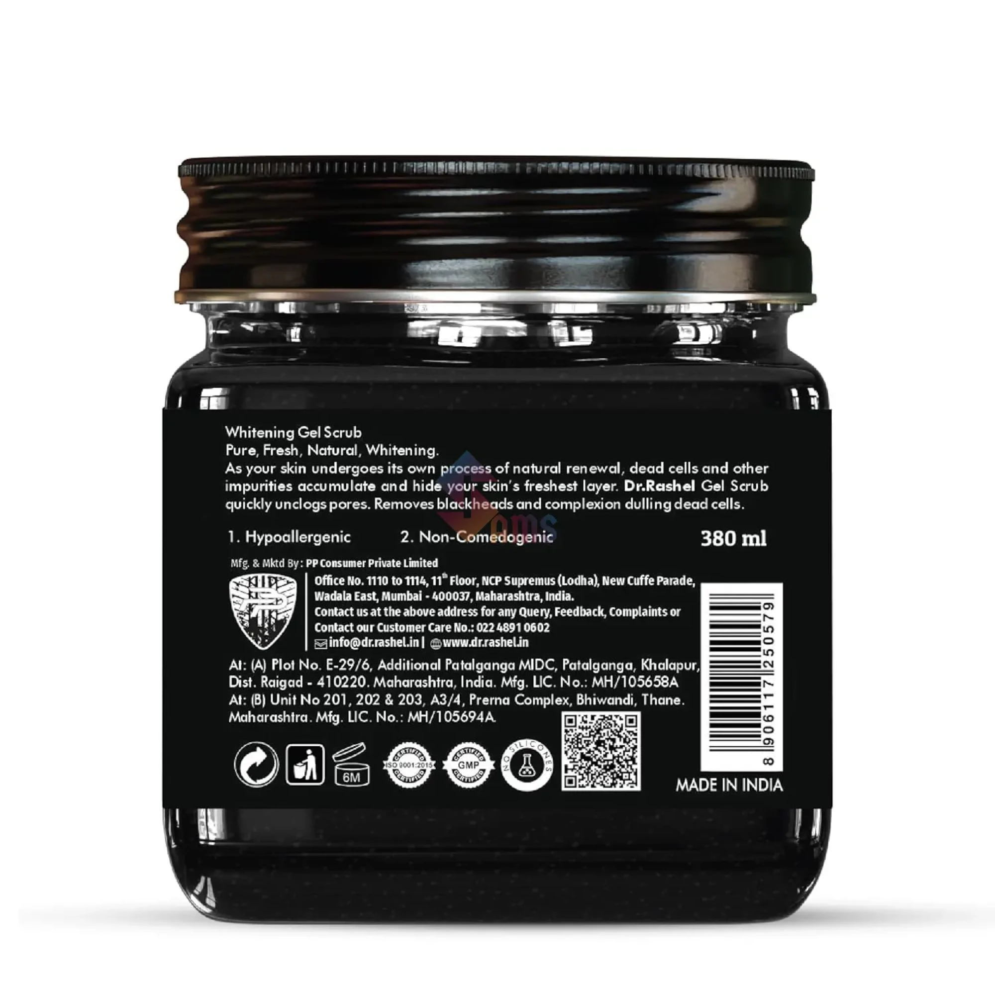 Dr Rashel Charcoal Gel Scrub 2 .webp